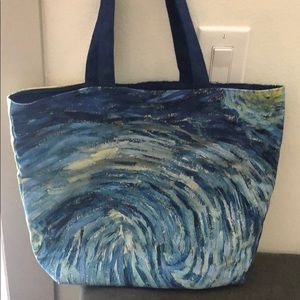 Barnes and Nobles MoMA bag starry night